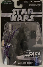 Jonathan Erland Death Star Gunner Signed Star Wars 2004 Saga Coll BAS0