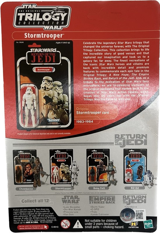John Mollo Signed Star Wars Stormtrooper 2004 Original Trilogy Coll BECKETT1