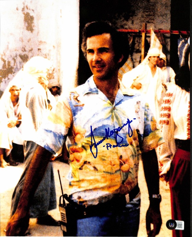 Howard Kazanjian Indiana Jones Raiders Producer Signed & Insc 11x14 Photo BAS0