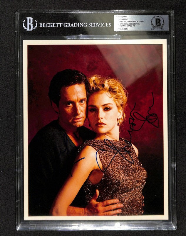 Douglas Stone Signed Basic Instinct 8x10 Auto Grade 10 BAS (Grad Collection)0