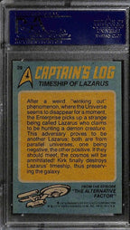 Eddie Paskey Signed 1976 Topps Star Trek Card #39 PSA/DNA Timeship of Lazarus1