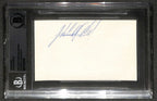John C. McGinley Signed 3x5 Index Card BECKETT BAS Scrubs Office Space 0
