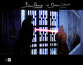 David Prowse Vader Defeats Obi-Wan Star Wars ANH Signed 11x14 Photo BECKETT0