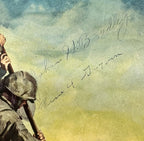 Rene Gagnon & John Bradley Signed WWII Flag Raising Mount Surabachi WWII BECKETT1