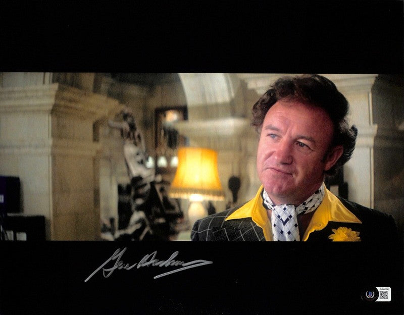 Gene Hackman“Lex Luthor”Superman Signed 11x14 Photograph BECKETT Grad Collection0