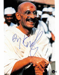 Ben Kingsley as Gandhi Signed 11x14 Photograph BECKETT BAS0