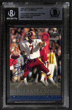Joe Theismann Redskins 2000 Upper Deck Legend #90 Signed Card BECKETT 0