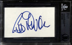 Bo Diddley Music Legend Signed 3x5 Index Card Beckett Encapsulated0