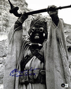 Alan Fernandes Tusken Raider Star Wars ANH Signed 11x14 Photo BECKETT0