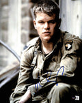 Matt Damon “Private Ryan” Saving Private Ryan Signed 11x14 Photograph BECKETT0