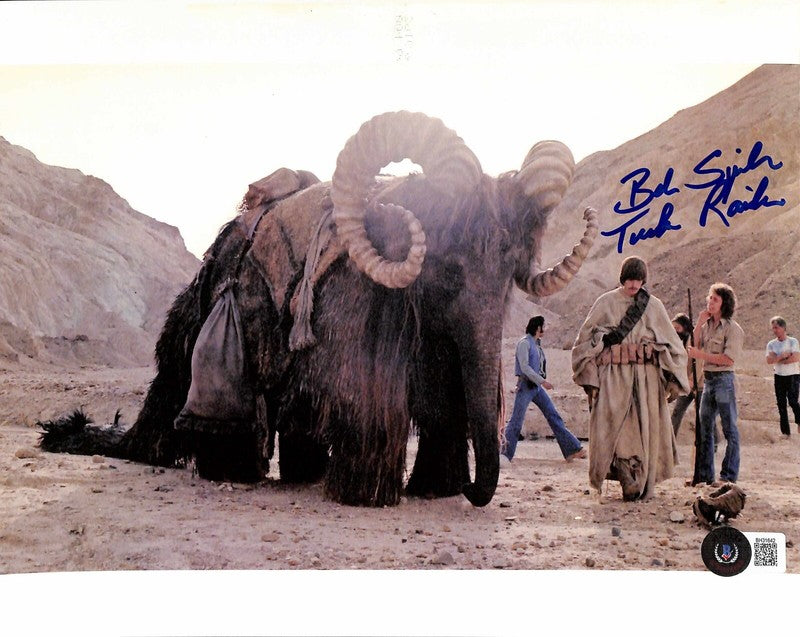 Bob Spiker "Tusken Raider" Star Wars Signed 8x10 Photo BECKETT (Grad Collection)0