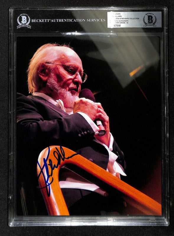 John Williams Star Wars Composer Signed 8x10  Photo BECKETT (Grad Collection)0