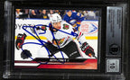 Seth Jones Auto 2023-24 Upper Deck #39 Blackhawks BECKETT AUTO GRADE 100