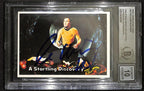 William Shatner Signed Auto 1976 Topps Star Trek #45 Auto Grade 10 BECKETT BAS0