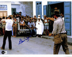 Stunt Director Glenn Randall Indiana Jones Signed 11x14 Photo BAS0