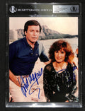 Robert Wagner & Stephanie Powers Hart to Hart Signed 8x10 Auto Grade 10 BAS0