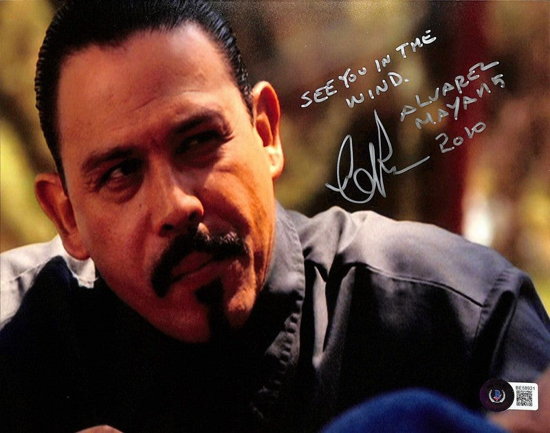 Emilio Rivera “Marcus Alvarez” Sons of Anarchy Signed 8x10 Photograph BECKETT0