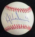 Rickey Henderson Vintage Playing Days Single Signed Baseball (OAL-BB) BECKETT 0