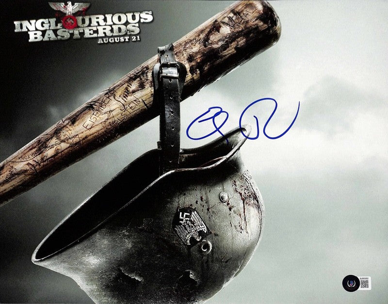  Eli Roth Sgt. Donny Donowitz Inglorious Bastards Signed 11x14 Photo BAS0