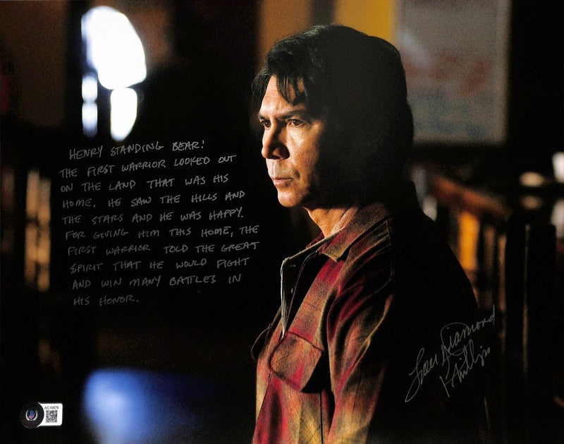 Lou Diamond Phillips “Longmire” Signed 11x14 Photo Auto 10 BAS (Grad Collection)0