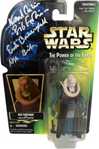 Bib Fortuna Erik Bauersfeld & Michael Carter Signed POTF Action Figure BAS0