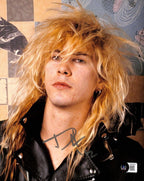 Guns N Roses Bassist Duff McKagan Signed 8x10 Photo BECKETT (Grad Collection)0
