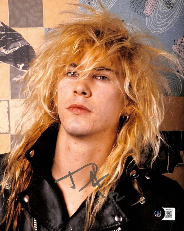 Guns N Roses Bassist Duff McKagan Signed 8x10 Photo BECKETT (Grad Collection)0