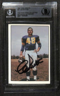 Les Richter Los Angeles Rams 1981 TCMA Greats #37 Signed Card BECKETT0