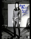 Angela Staines “Tonnika Twin” Star Wars Cantina Signed 11x14 Photograph BECKETT0