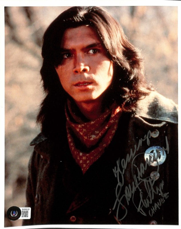 Lou Diamond Phillips Young Guns Signed 8x10 Photo BECKETT (Grad Collection)0