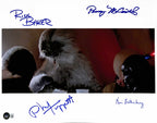 Stars Wars Cantina Multi-Signed 11x14 Photograph BAS  (Grad Collection)0