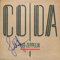 John Paul Jones Led Zeppelin Bassist Signed Album CODA BECKETT0