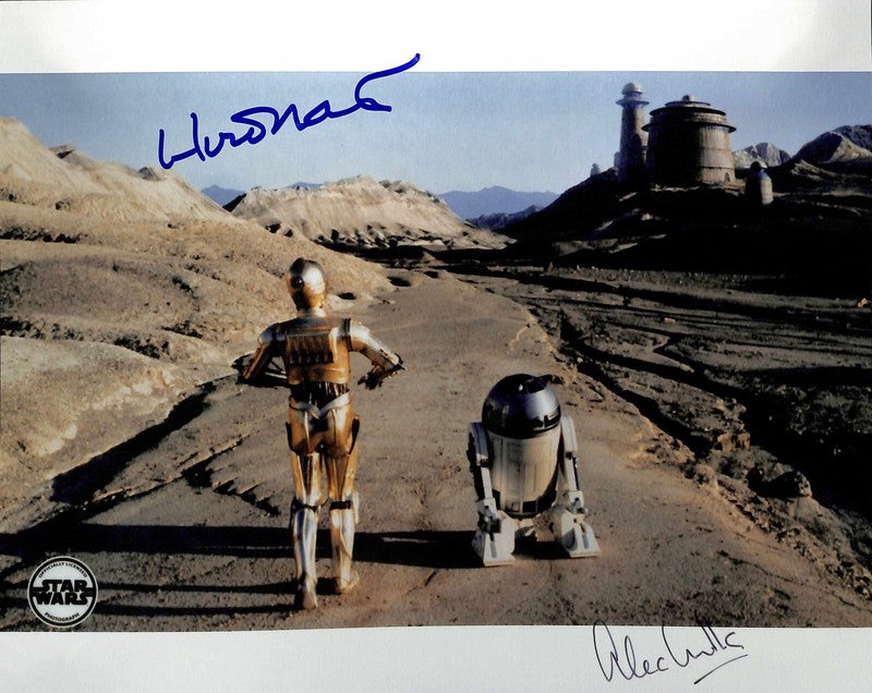 Alec Mills & Hiro Narita Star Wars ROTJ BHS Signed 8x10 Photo BECKETT0