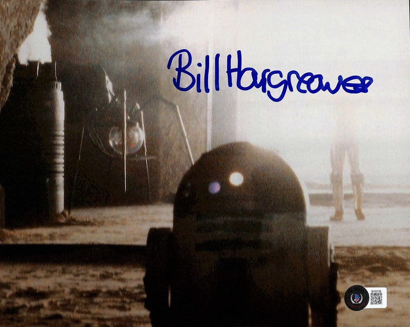Bill Hargreaves B’omarr Order Star Wars ROTJ Signed 8x10 Photo BECKETT 0