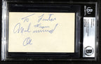Muhammad Ali Vintage Signed 3x5 Index Card BECKETT 0