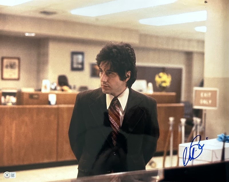 Al Pacino "Sonny Wortzik" Dog Day Afternoon Signed 16x20 Photo BECKETT0