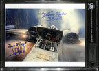Star Wars ESB Dagobah Mark Hamill & Kenny Baker Inscribed Signed 8x10 Photo BAS0