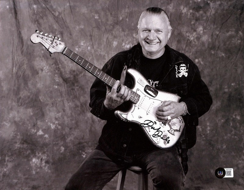 Dick Dale Surf Guitarist Signed 11x14 Photograph BECKETT (Grad Collection)0