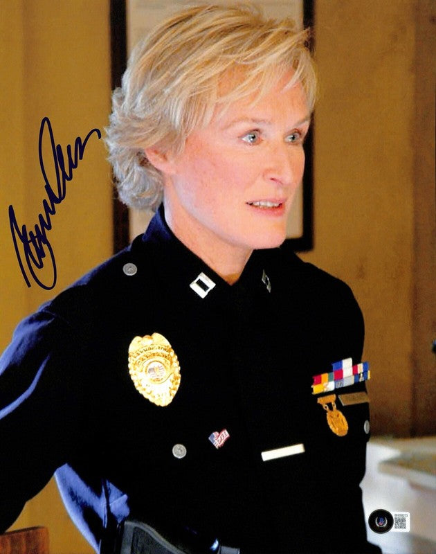 Glenn Close “Monica Rawling” The Shield Signed 11x14 Photograph BECKETT0