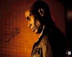 Lance Reddick "Cedric Daniels" The Wire Signed 11x14 Photo BECKETT 0