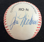 Jim Hickman "Gentleman Jim" Single Signed Baseball (White) BECKETT 0