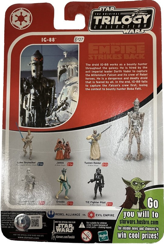 Bill Hargreaves IG-88 Signed 2004 Star Wars Original Trilogy Collection1