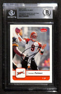Carson Palmer Bengals 2006 Fleer #10 Signed Card BECKETT 0