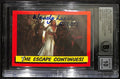 Wendy Leach Stunts Signed 1984 Topps Indiana Jones #2 Auto Grade 10 BECKETT BAS0