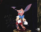 Dick Jones "Pinocchio" Signed 8x10 Photograph BECKETT (Grad Collection)0
