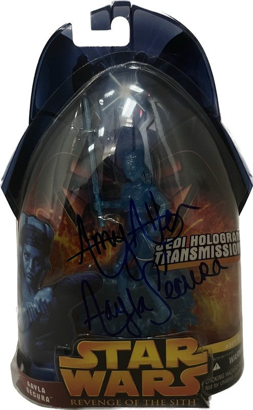 Amy Allen Aayla Secura Signed Star Wars 2005 Revenge of the Sith Collection BAS0