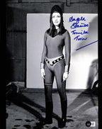 Angela Staines Tonnika Twin Star Wars ANH Signed 11x14 Photograph BECKETT0