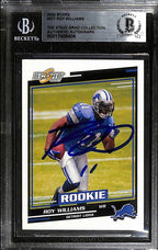 Roy Williams 2004 Score #377 Signed Card BECKETT Encapsulated0