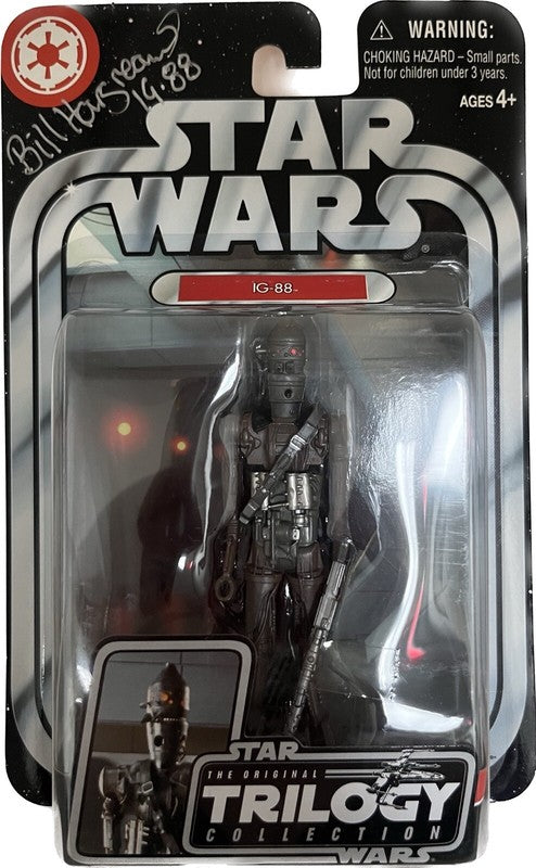 Bill Hargreaves IG-88 Signed 2004 Star Wars Original Trilogy Collection0