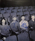 Foo Fighters Original Lineup VINTAGE Signed Magazine Photo all 4! BAS0